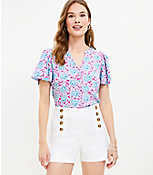 Bloom Puff Sleeve Blouse carousel Product Image 2
