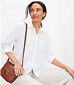 Linen Blend Relaxed Everyday Shirt carousel Product Image 1