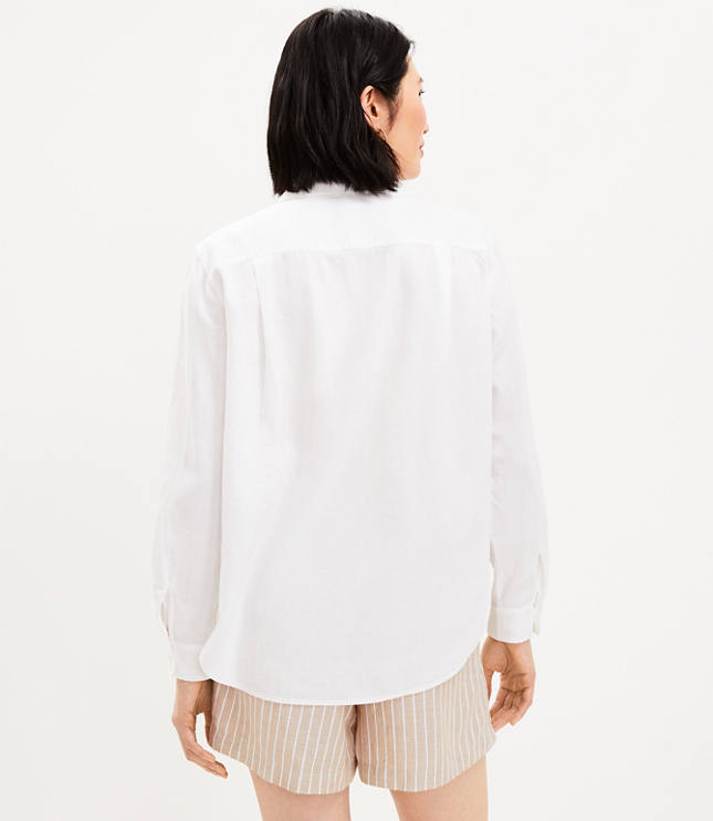 loft linen top