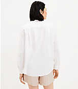 Linen Blend Relaxed Everyday Shirt carousel Product Image 3