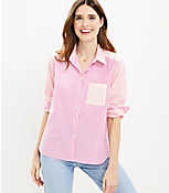 Stripe Relaxed Everyday Shirt carousel Product Image 2