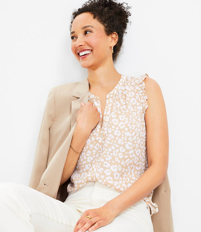 Women's Sleeveless Tops Loft