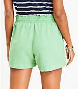Pull On Linen Blend Shorts carousel Product Image 3