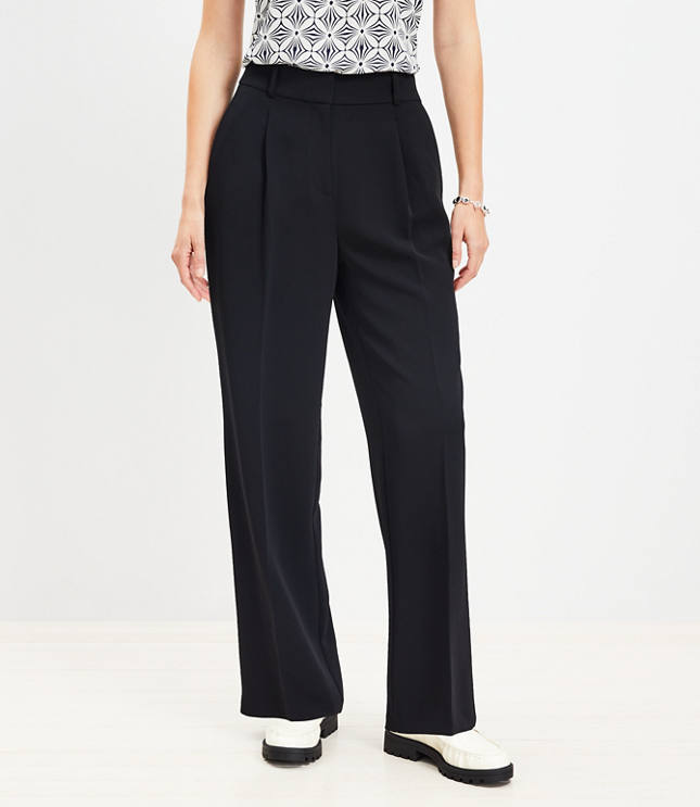 Curvy Peyton Trouser Pants Crepe