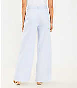 Curvy Belted Pants in Stripe carousel Product Image 2