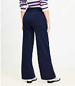 Curvy Palmer Wide Leg Pants in Twill carousel Product Image 2