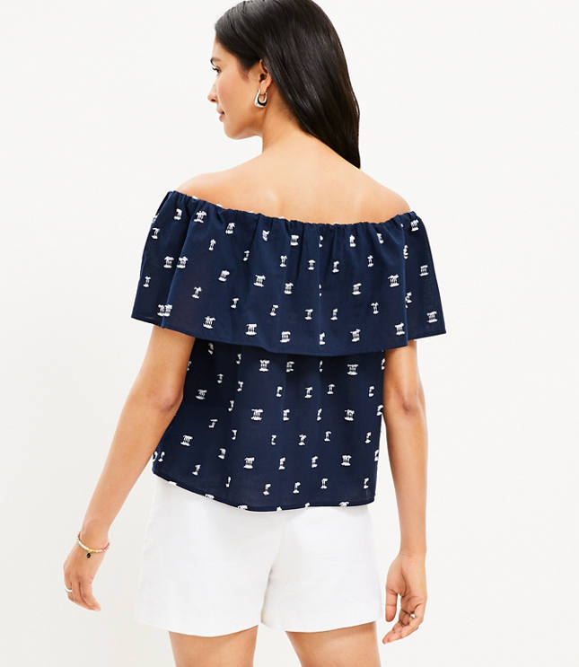 Clip Off The Shoulder Top