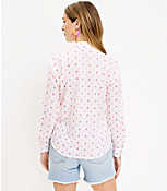 Geo Clip Tie Front Everyday Shirt carousel Product Image 3