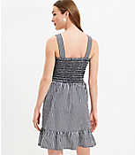 Gingham Smocked Strappy Flounce Dress carousel Product Image 3