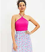Smocked Halter Top carousel Product Image 1