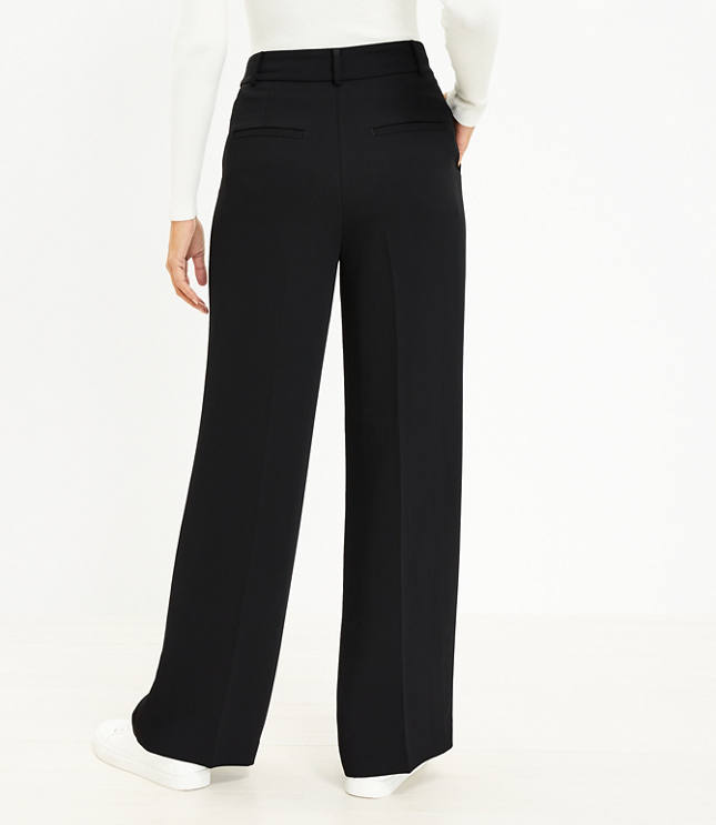 Peyton Trouser Pants in Crepe