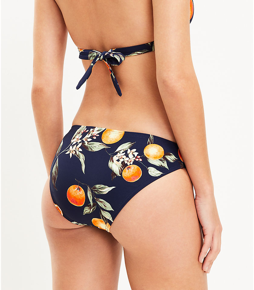 LOFT Beach Orange Harvest Classic Bikini Bottom