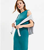 Lou & Grey Signaturesoft Cinched Waist Midi Dress carousel Product Image 2