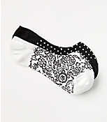 Floral & Dot No Show Sock Set carousel Product Image 1