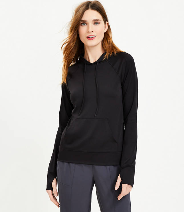 Lou & Grey Luvstretch Zip Top  Lou & grey, Black womens, Effortless style