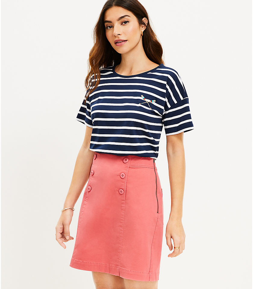 Twill Sailor Skirt