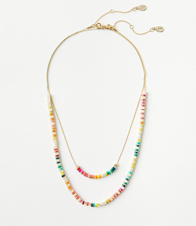 Multicolored Layered Necklace