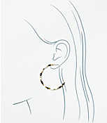 Enamel Hoop Earrings carousel Product Image 2
