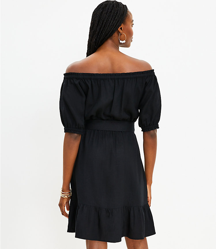 Tall Ruffle Off The Shoulder Dress image number 2
