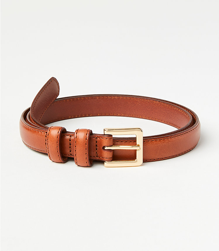 Refined Leather Belt image number null