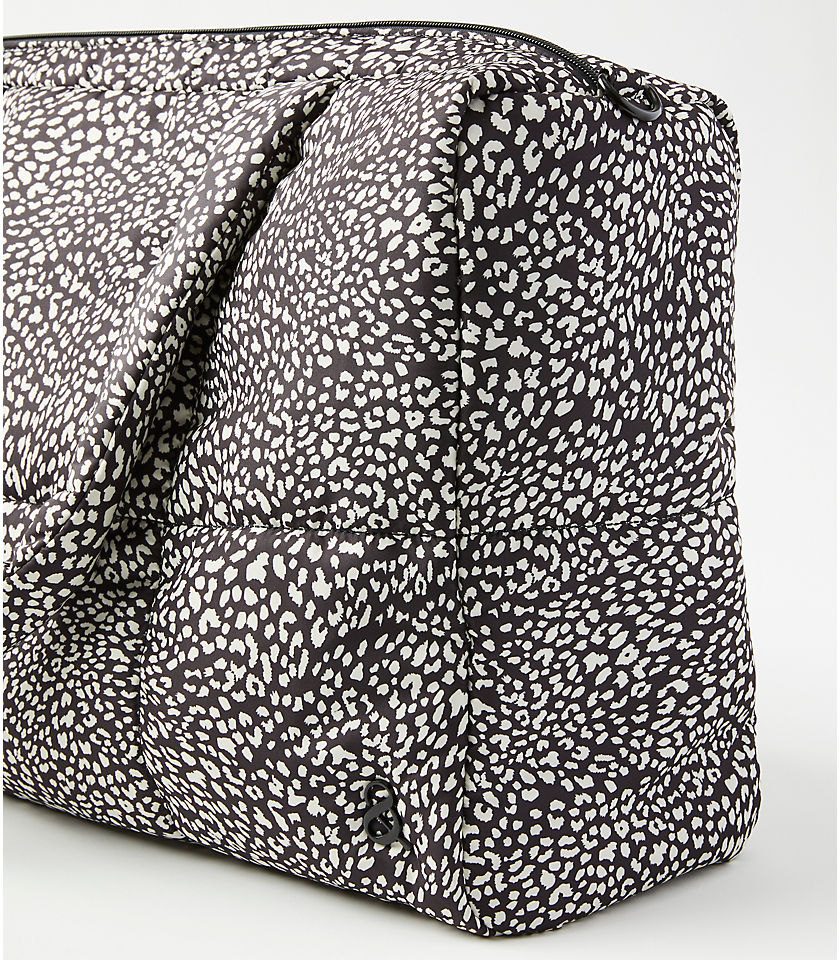 Lou & Grey Cheetah Print Duffle Bag