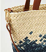 Multicolored Straw Crossbody Bag carousel Product Image 2
