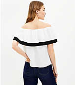 Petite Off The Shoulder Top carousel Product Image 3