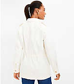 Petite Cinched Shirt Jacket carousel Product Image 3