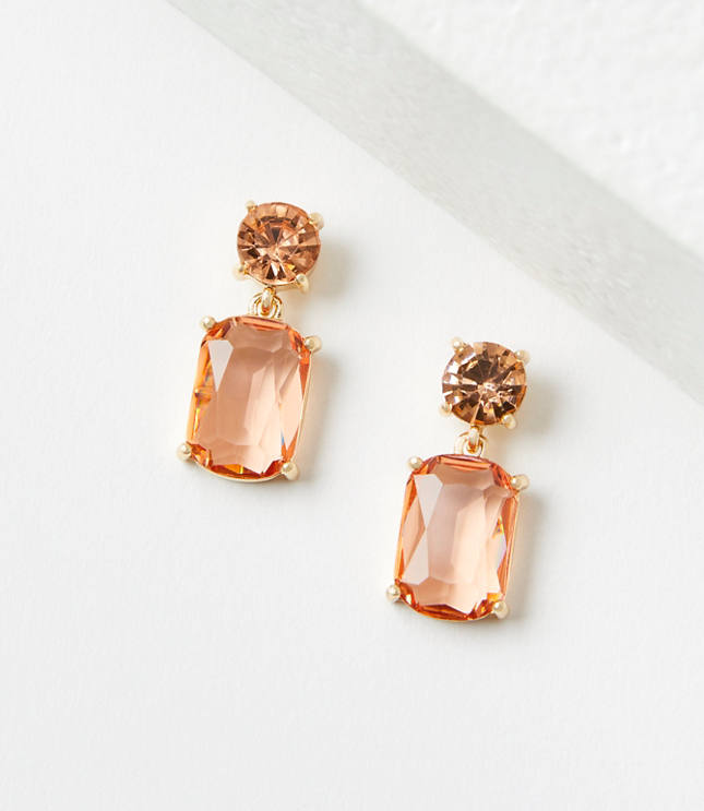 Drop Sparkle Earring Silver