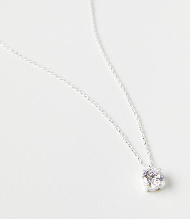 Sparkle Necklace - Silvertone