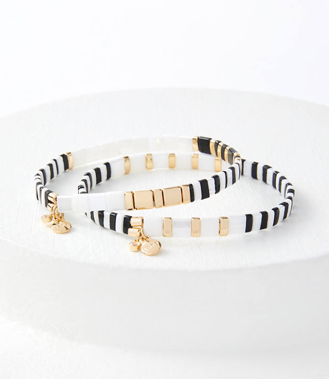 Chicklet Bracelet Set