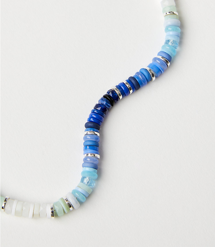 Ombre Beaded Necklace image number null