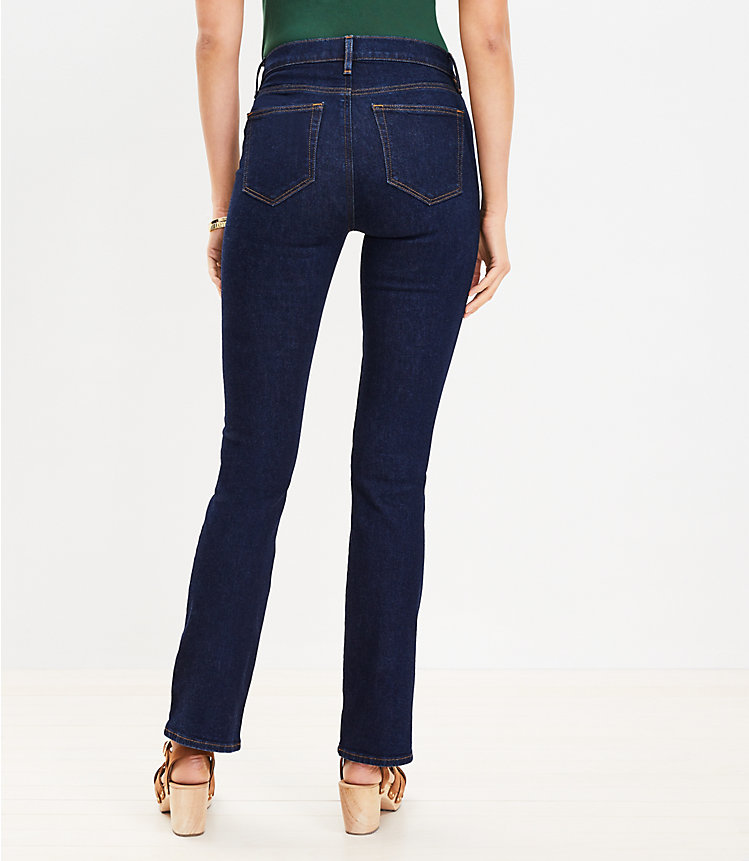 Mid Rise Boot Jeans in Dark Rinse image number 2