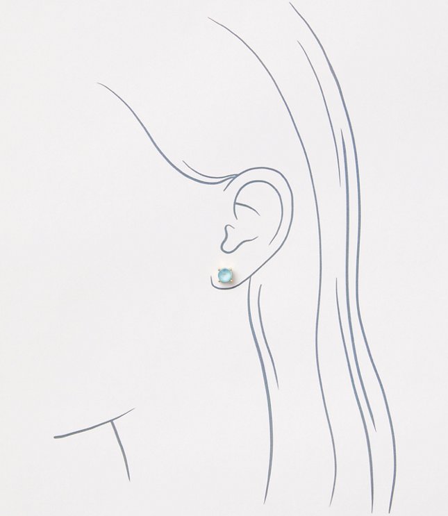 Druzy Sparkle Stud Earring Set