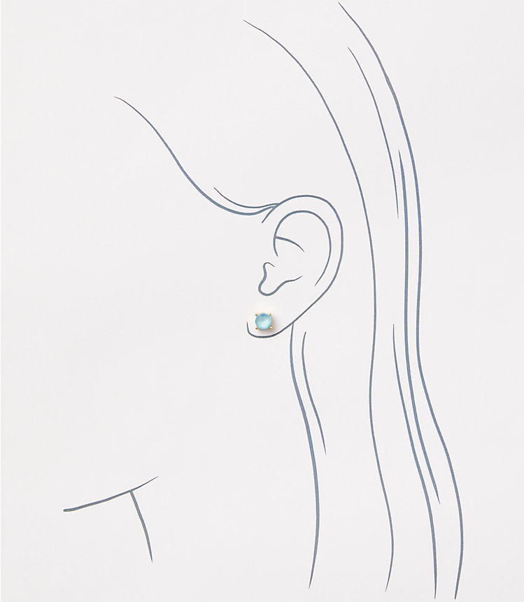 Druzy Sparkle Stud Earring Set image number null