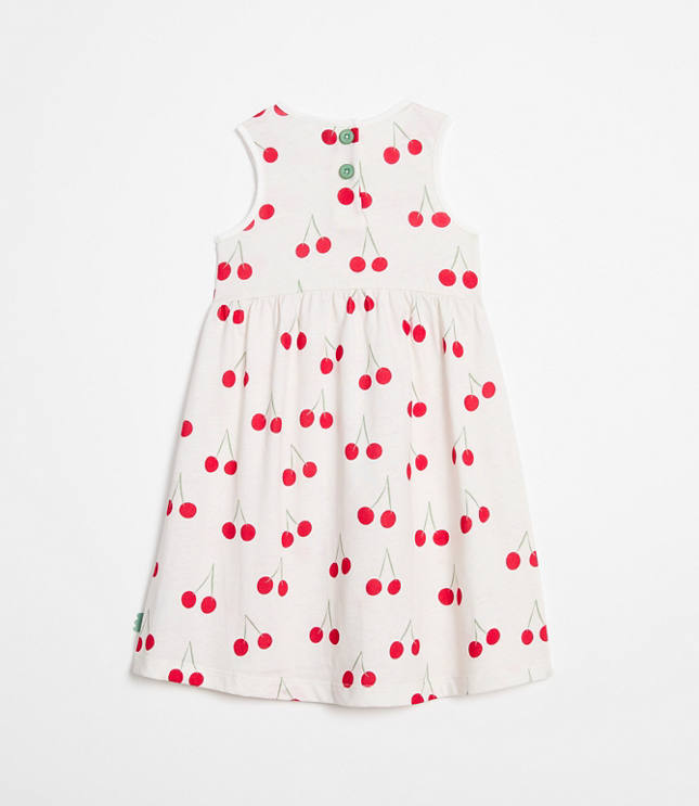 LOFT x Mon Coeur Recycled Cotton Cherry Tank Dress