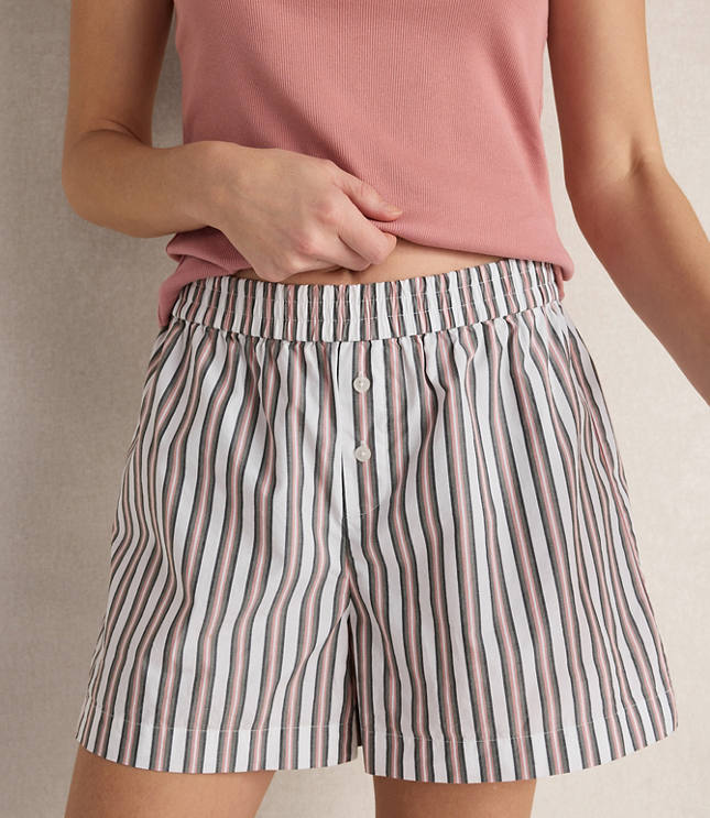 Haven Well Within Organic Cotton Poplin Boxer Shorts carousel Product Image 1