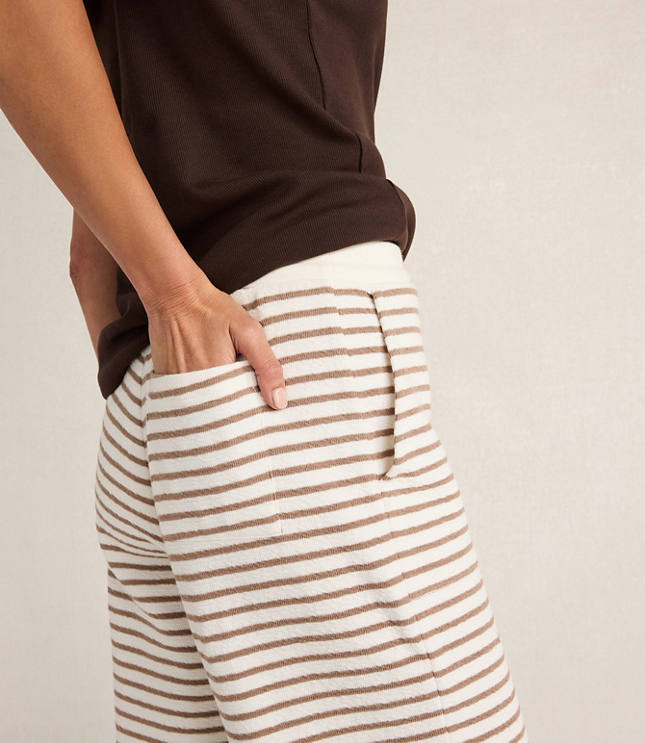Haven Well Within Cotton Blend Textured Barrel Leg Pants