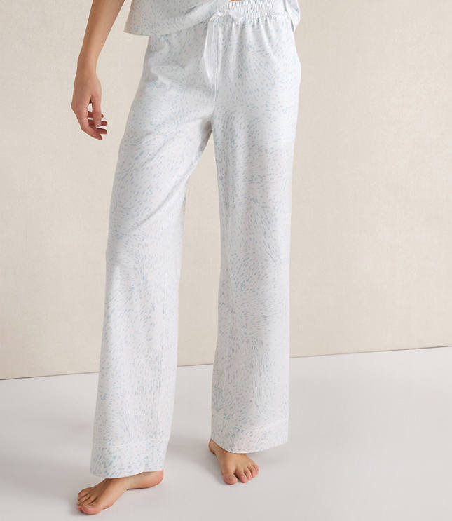 Haven Well Within Organic Cotton Jersey Rippled Sand Pajama Pants