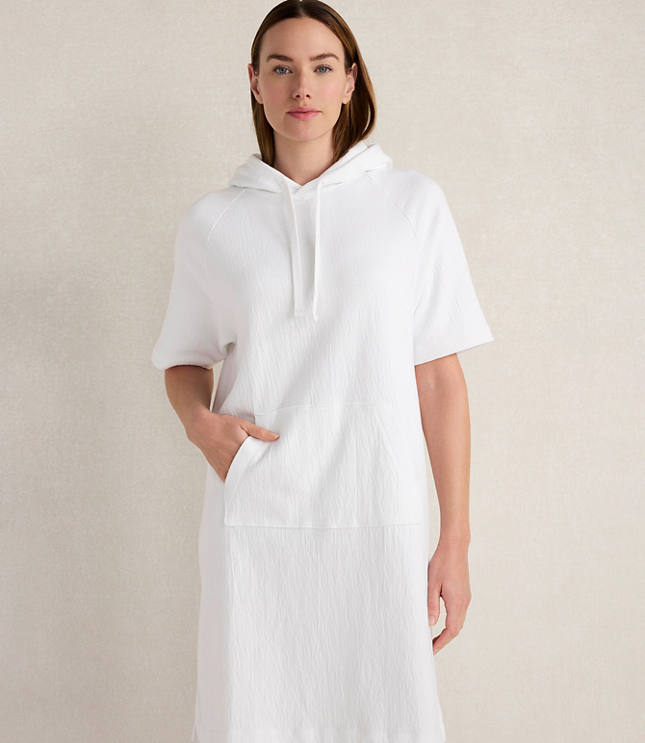 Haven Well Within Cotton French Terry Hooded Dress