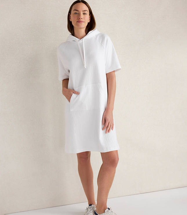 Haven Well Within Cotton French Terry Hooded Dress