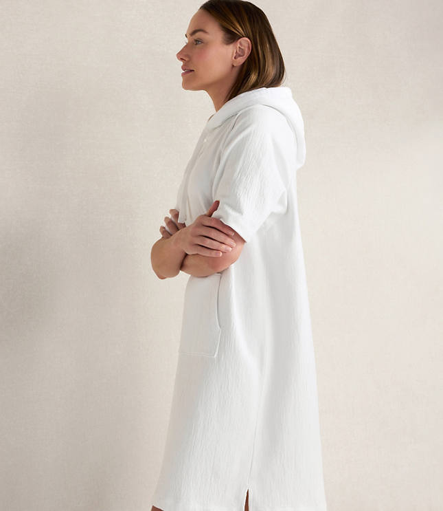 Haven Well Within Cotton French Terry Hooded Dress