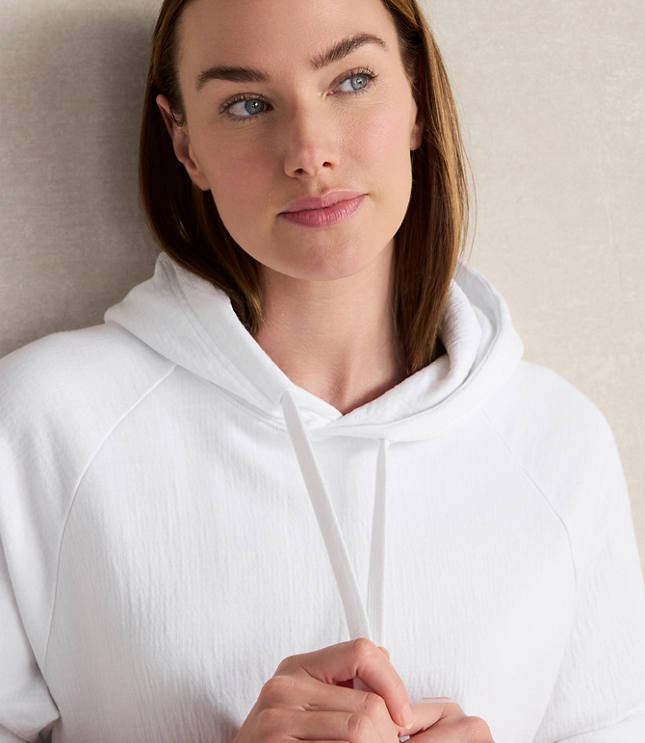 Haven Well Within Cotton French Terry Hooded Dress