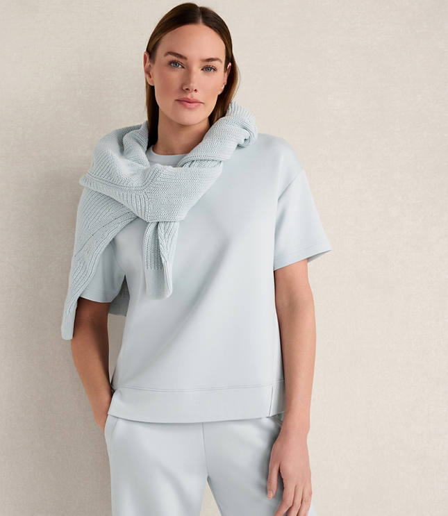 Haven Well Within Soft Knit Short Sleeve Top