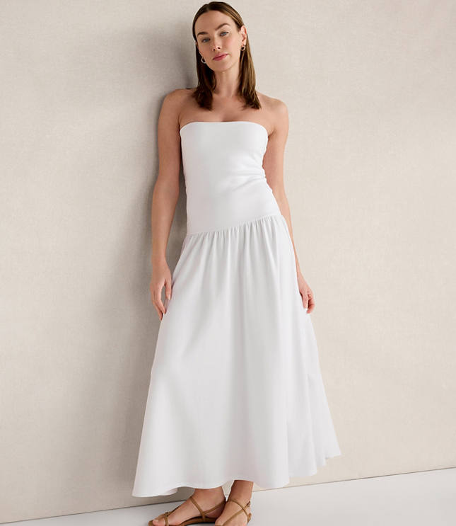 Haven Well Within Organic Cotton Modal Strapless Dress carousel Product Image 1