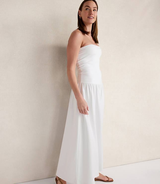 Haven Well Within Organic Cotton Modal Strapless Dress carousel Product Image 3