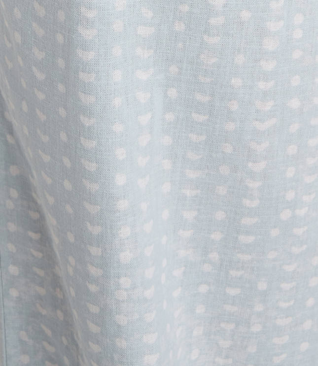 Haven Well Within Cotton Linen Faded Dot Pajama Top