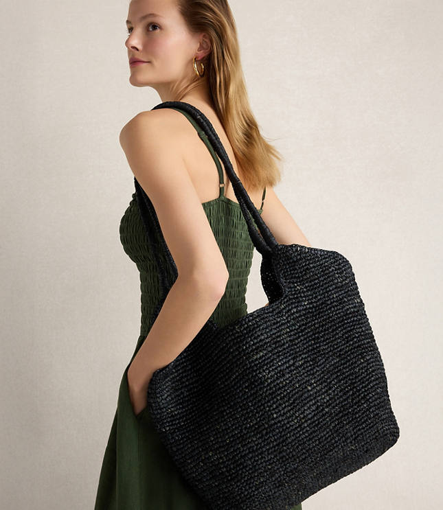 Haven Well Within Raffia Tote carousel Product Image 3