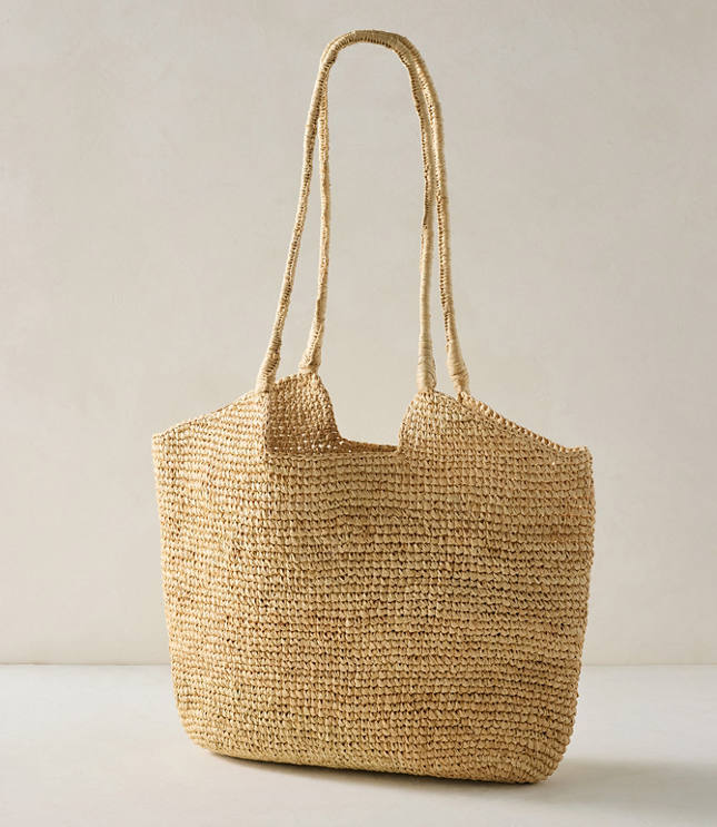 Haven Well Within Raffia Tote