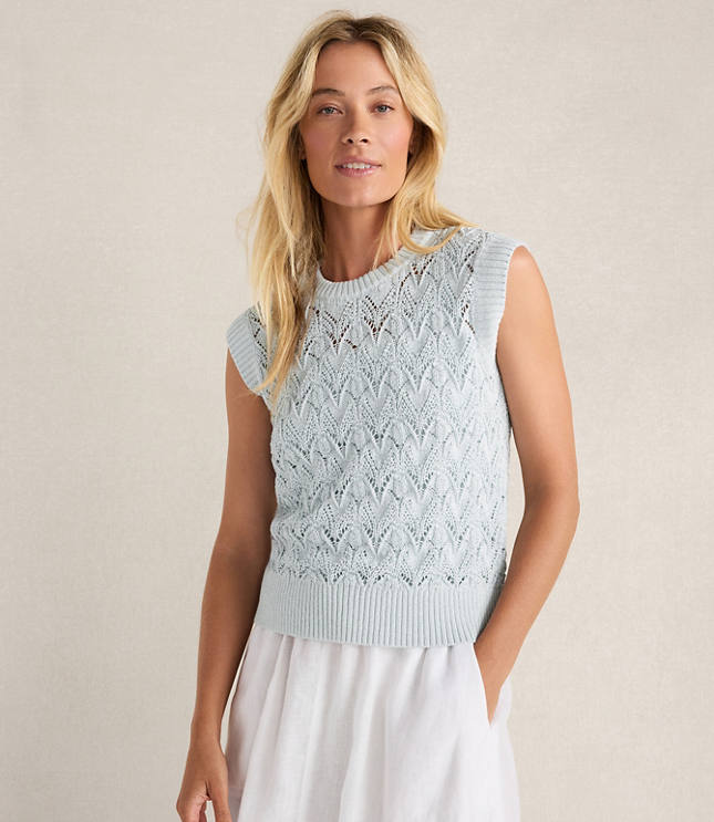 HWW CHAIN POINTELLE VEST carousel Product Image 1